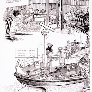 Accommodatie achterschip - Gerard van Straaten