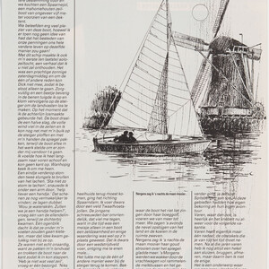 Boot met molen - Gerard van Straaten
