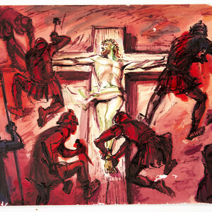 Jezus aan het kruis - Gerard van Straaten