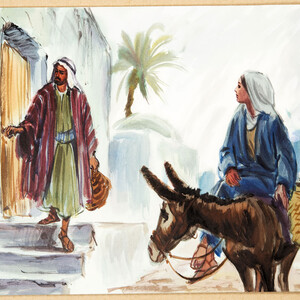 Jezus onder kruis - Gerard van Straaten