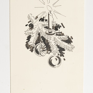 Kerstkaartje - Gerard van Straaten