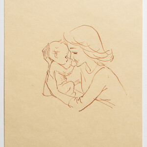 Moeder met baby - Gerard van Straaten