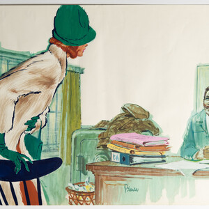 Vrouw met hoed - Gerard van Straaten