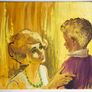 Vrouw met kind - Gerard van Straaten